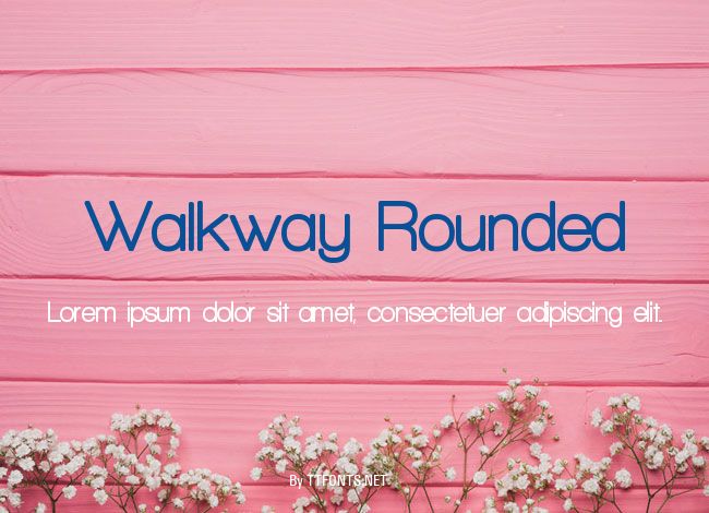 Walkway Rounded example